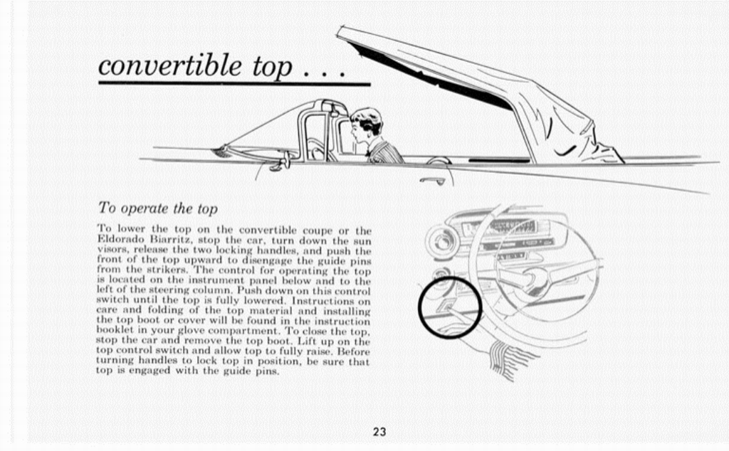 1959 Cadillac Owners Manual Page 35